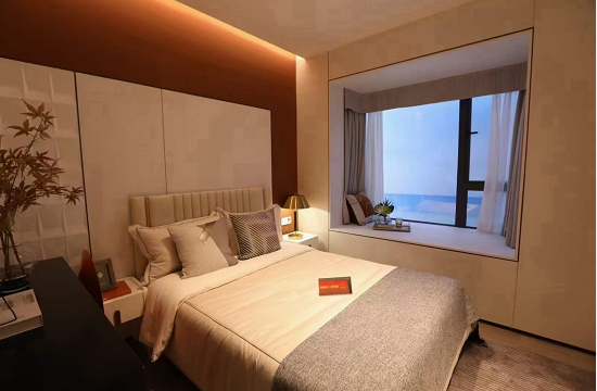 市中心，万达、吾悦商圈 兆信星悦湾 精装修两房，总价35万起